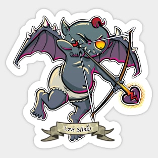 Dark Cupid Sticker